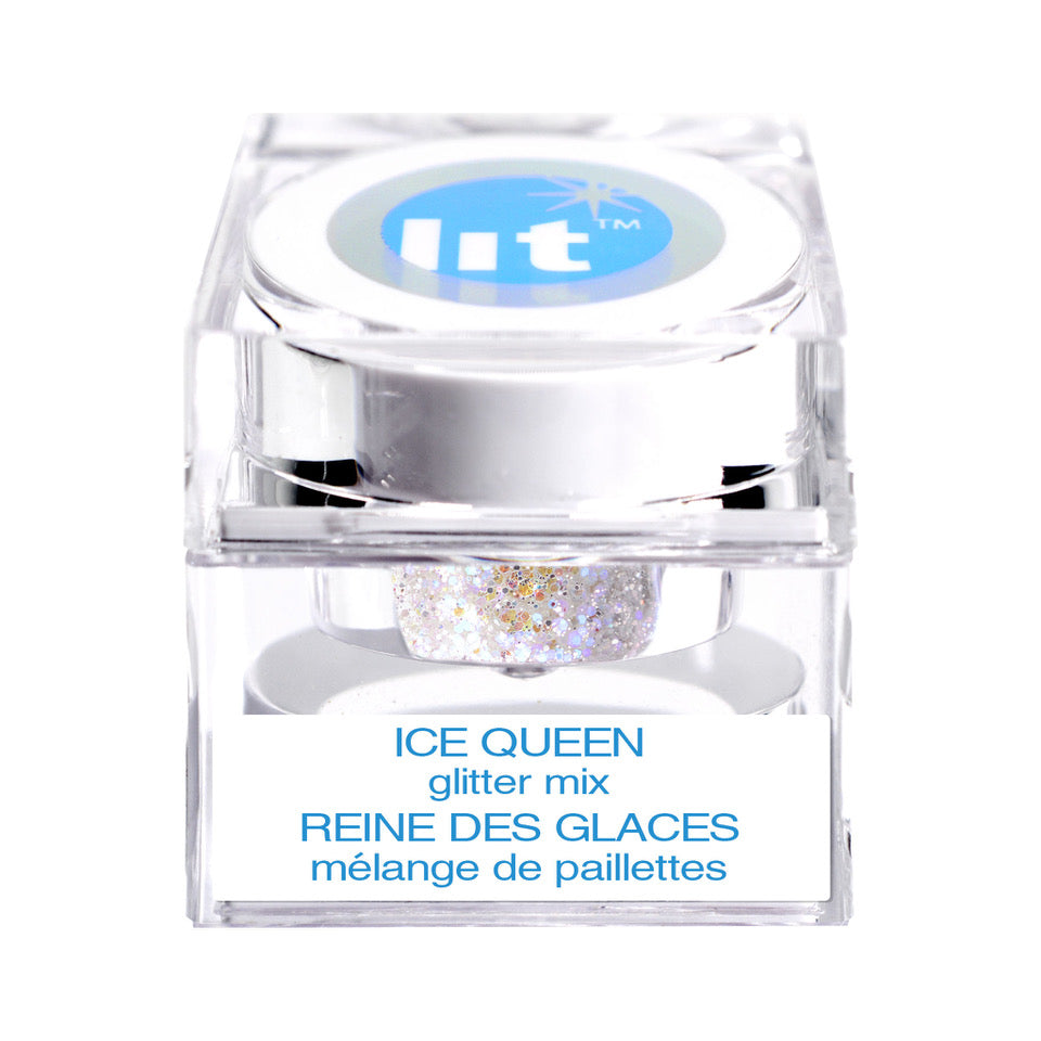 Ice Queen (Glitter Mix) - Sparkling Winter Nail Polish for Parties & Holidays | Long-Lasting Glam Nail Art