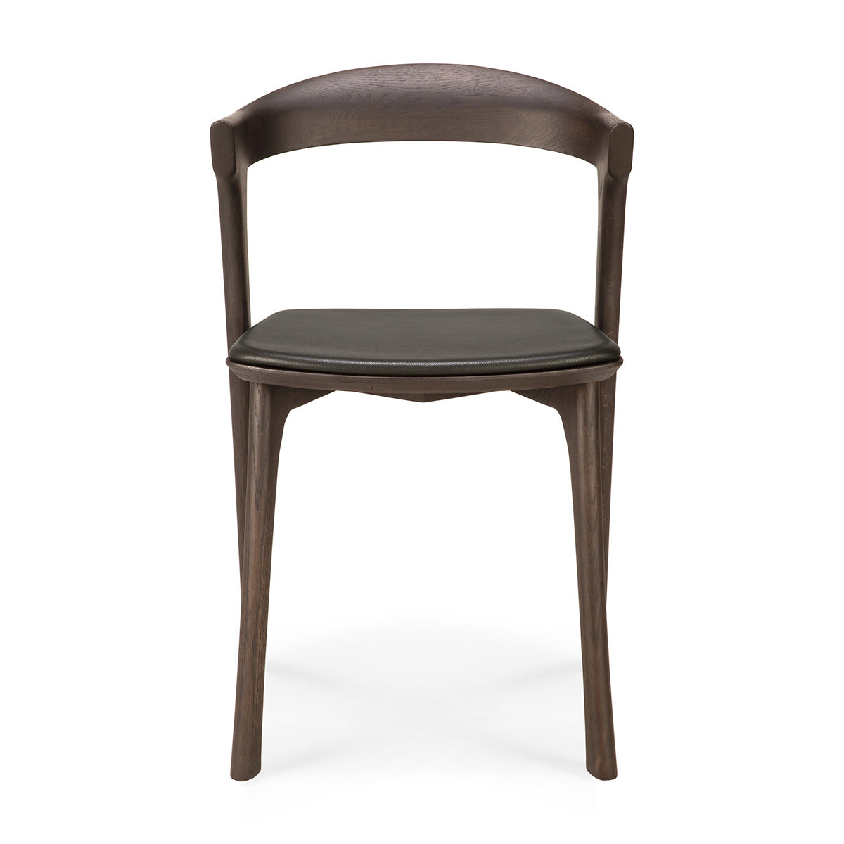 Modern Bok Dining Chair - Solid Wood Kitchen Chairs with Cushion - Comfortable & Stylish for Dining Room, Kitchen, or Breakfast Nook