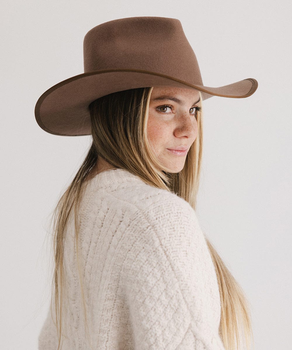 June Rancher Cowboy Hat for Men & Women - Western Style Sun Protection Outdoor Riding Hat - Perfect for Rodeo, Horseback Riding, and Country Music Festivals