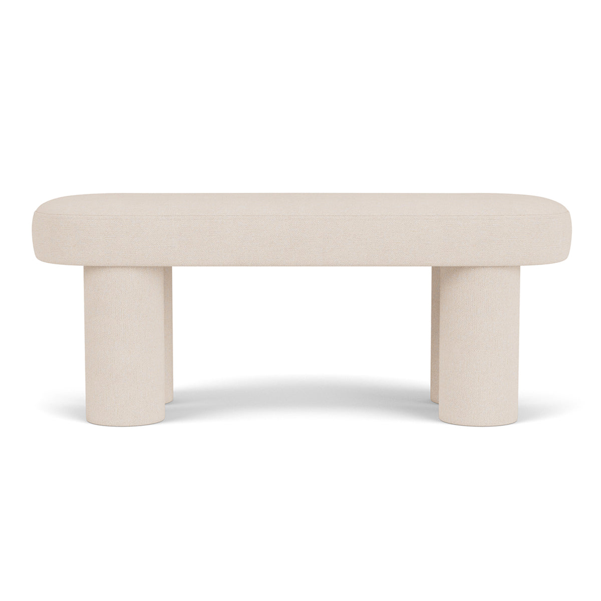 Charlie Fabric Bench - Stylish and Comfortable Upholstered Bench for Living Room, Bedroom, or Entryway | Perfect for Seating, Storage, and Home Decor