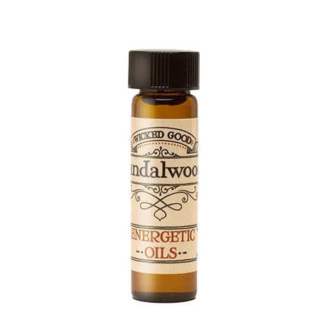 Wicked Good Sandalwood Essential Oil - 100% Pure & Natural Aromatherapy Oil for Relaxation, Meditation & Stress Relief - Perfect for Diffusers, Massage & DIY Skincare