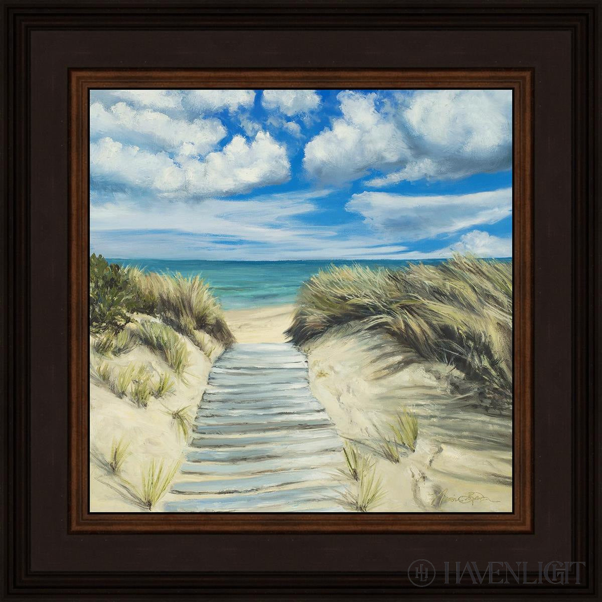 Seaside Decor - Handcrafted Broken Path Mosaic Art Piece for Home & Garden Wall Decor | Perfect for Beach House, Coastal Living Room, or Outdoor Patio