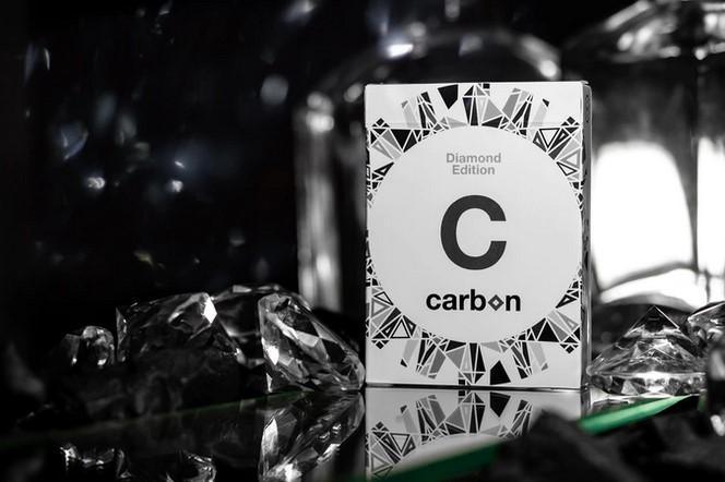 Premium Carbon Fiber Playing Cards - Diamond Edition | Elegant & Durable for Poker, Magic Tricks & Cardistry | Perfect for Game Nights & Professional Performances