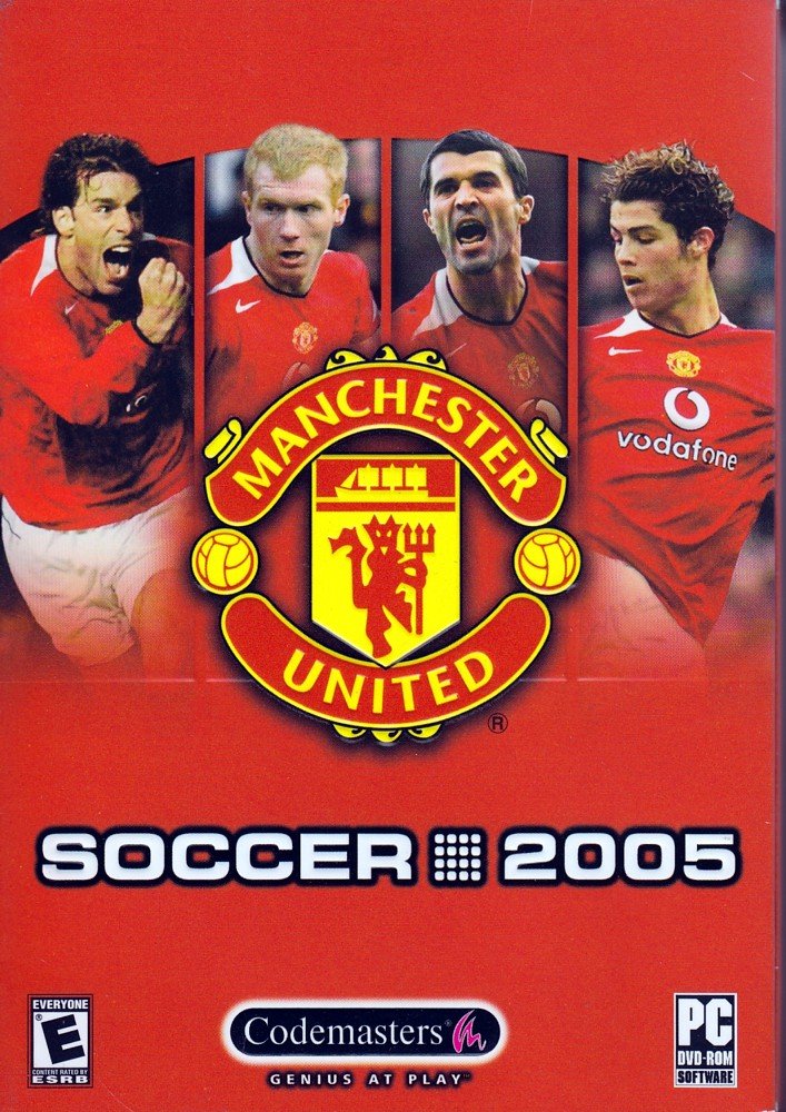 CODEMASTERS Manchester United Soccer 2005 PC Game - Windows Compatible Football Simulation | Perfect for Soccer Fans & Gaming Enthusiasts