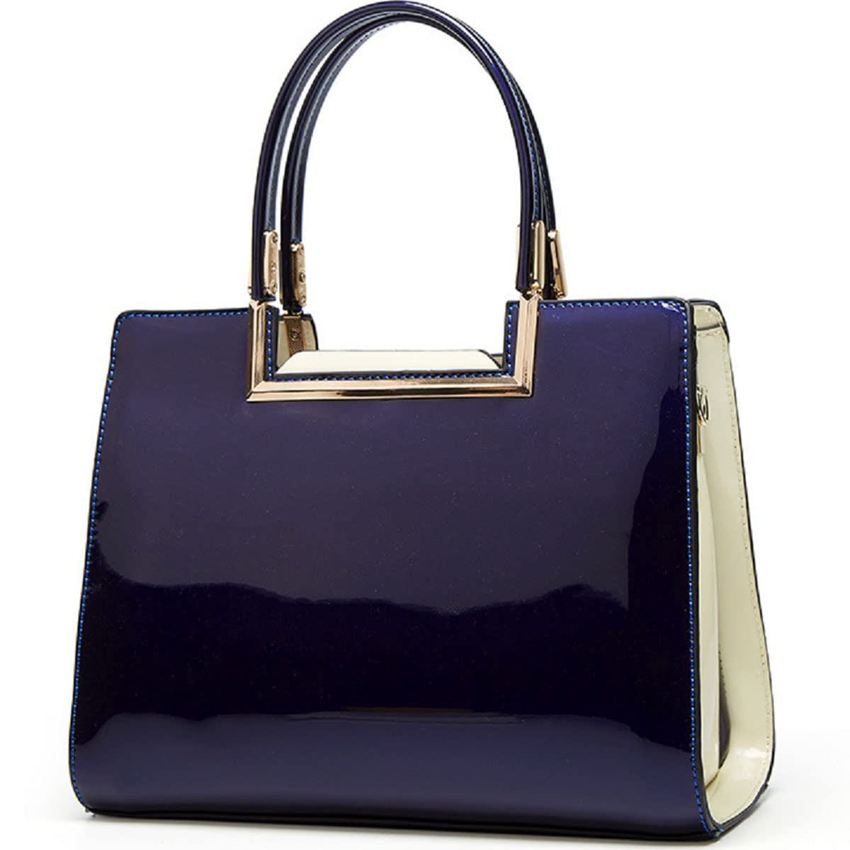 Shiny Patent Leather Handbags for Women - Glossy Shoulder Bags, Fashion Satchel Purses & Party Totes with Top Handle | Perfect for Work, Evening Events & Daily Use