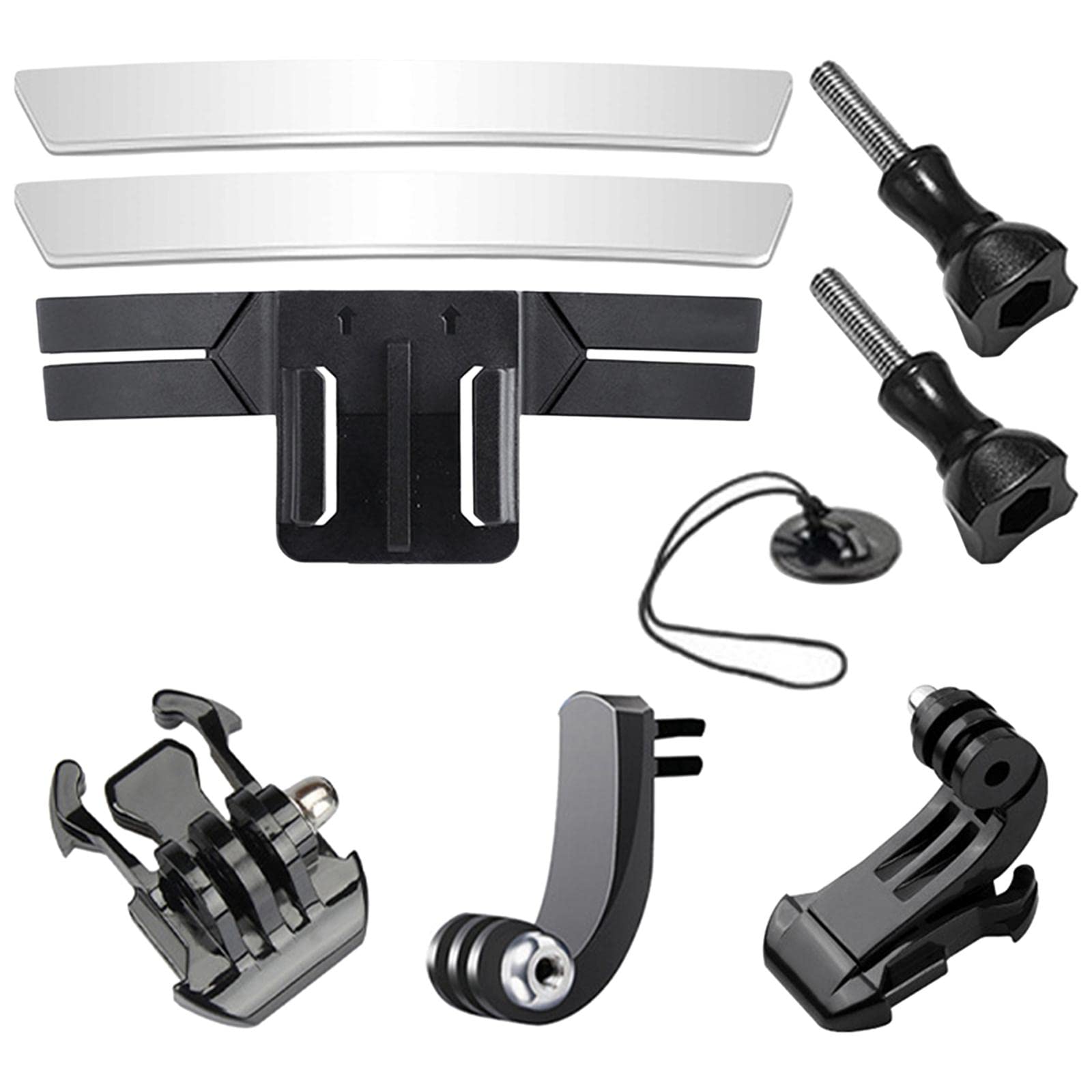 MagiDeal Type B Chin Mount Holder for Action Camera - Easy to Install, Adjustable & Secure Fit - Perfect for Outdoor Sports, Cycling, Motorcycling & Adventure Photography