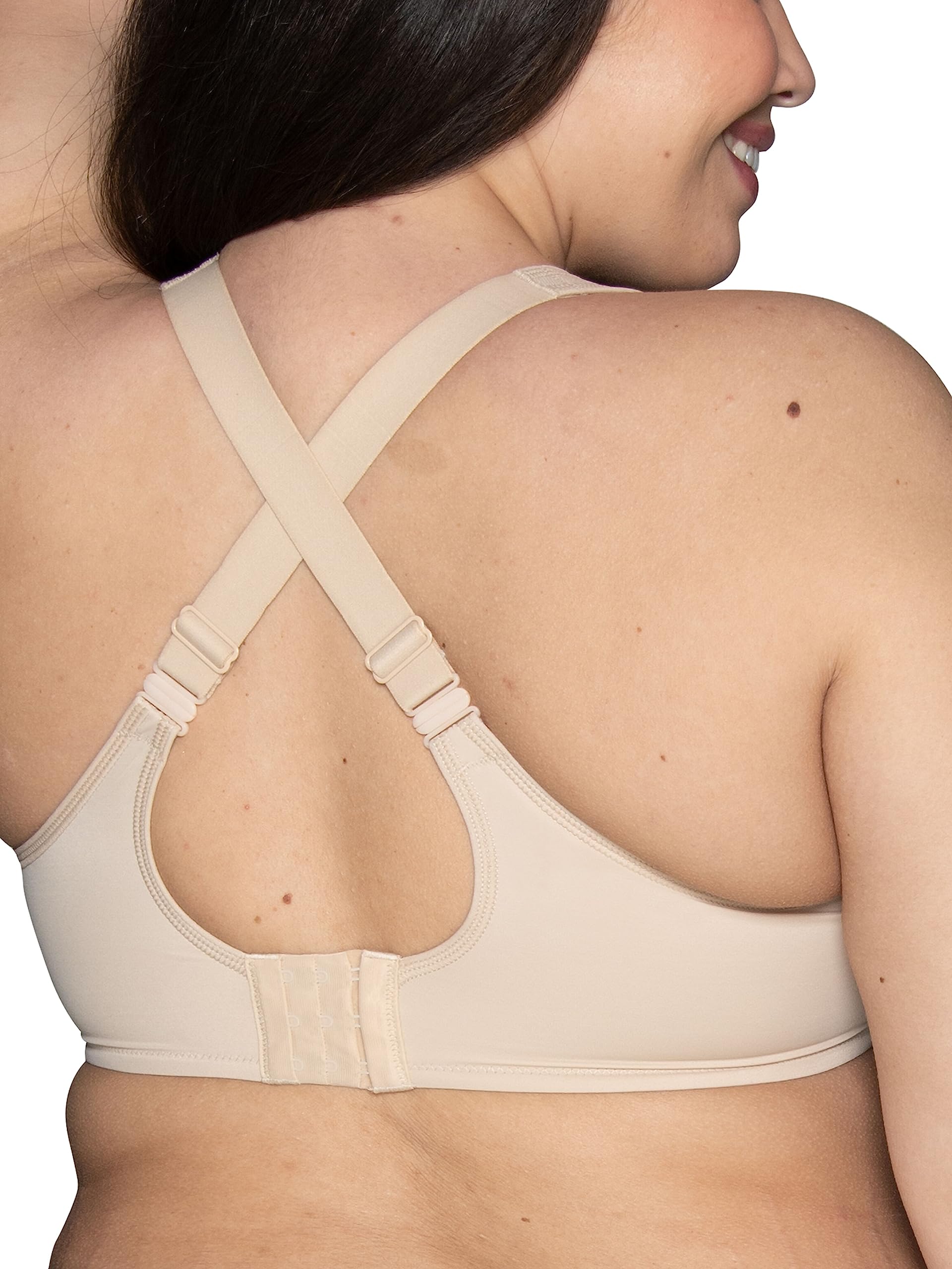Vanity Fair Women's High Impact Underwire Sports Bra - Supportive Workout & Running Bra for Active Lifestyles