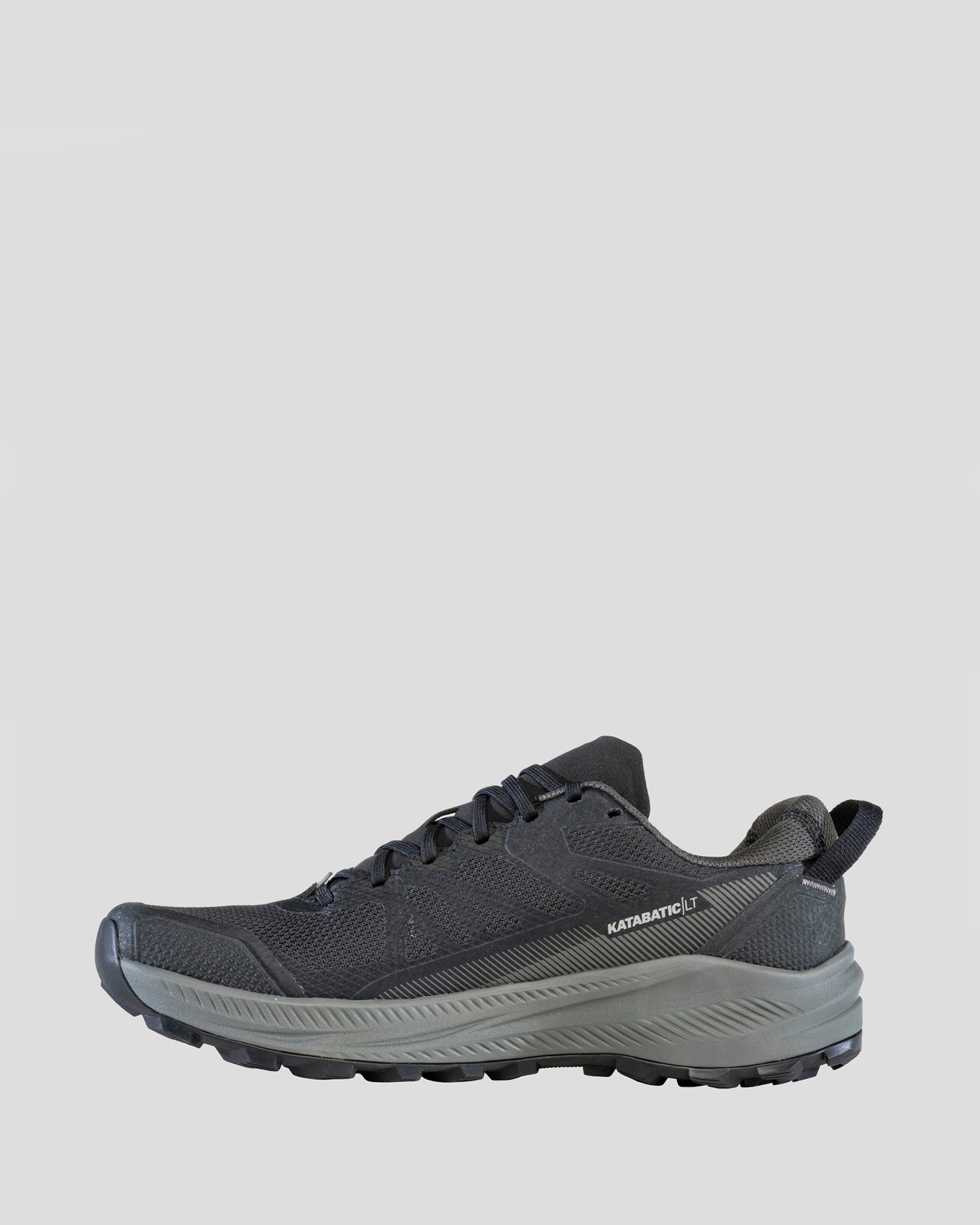 Oboz Katabatic LT Low GTX Hiking Shoes for Men - Waterproof & Lightweight - Black Sea Color - Perfect for Trail Running and Outdoor Adventures