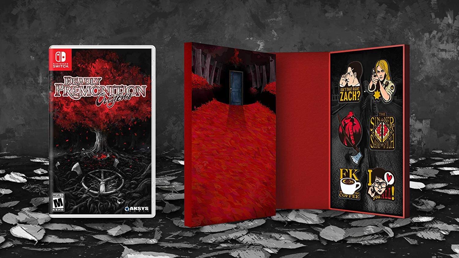 Deadly Premonition Origins - Collector's Edition for Nintendo Switch | Horror Mystery Game | Perfect for Horror Fans & Nintendo Switch Collectors | Great for Late-Night Gaming & Collector's Displays