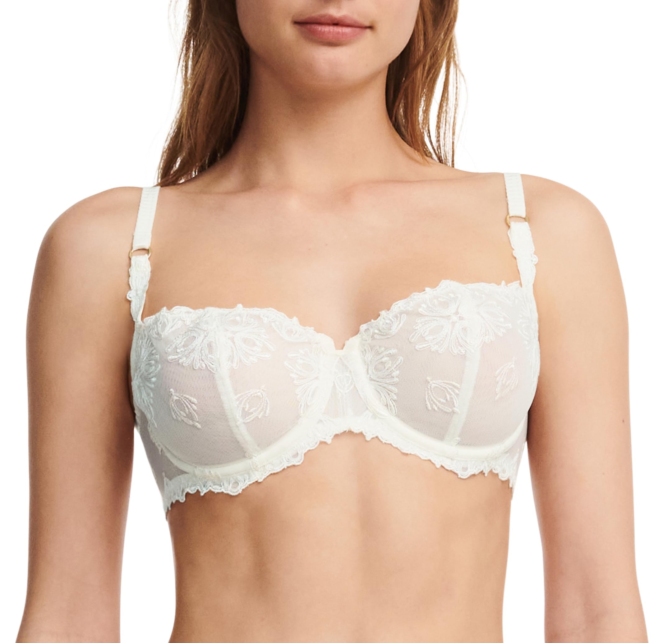 Chantelle Women's Balcony Bra - Comfortable Lace Underwire Bra for Everyday Wear | Perfect for Work, Date Night & Special Occasions