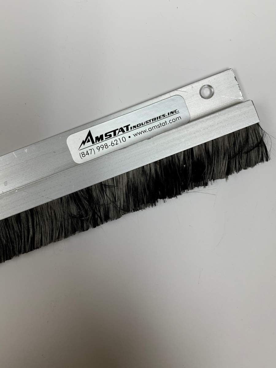 30mm Bristle & 12 Inch Carbon Fiber Brush - CF320030-12 - Durable Cleaning Tool for Motorcycles, Bikes & Automotive Parts - Perfect for Removing Dirt, Grease & Rust