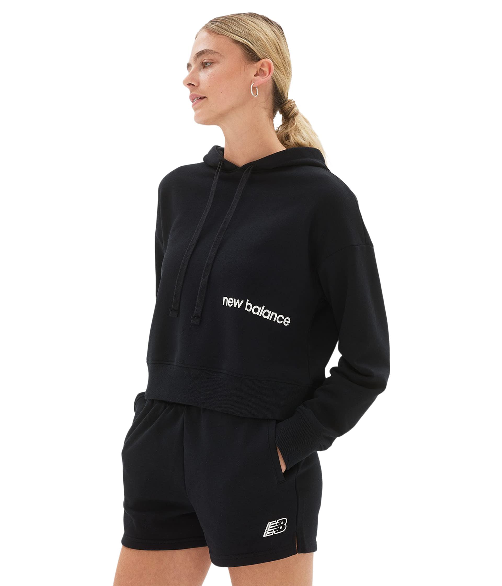 New Balance Women's Essentials Hoodie - Lightweight, Comfortable Pullover for Running, Gym & Casual Wear