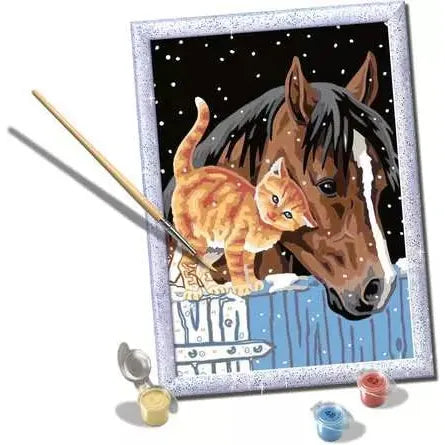 CreArt Stable Friends - Premium Collectible Horse Figurines for Home Decor & Gifts | Perfect for Equestrian Lovers, Shelf Displays & Birthday Presents