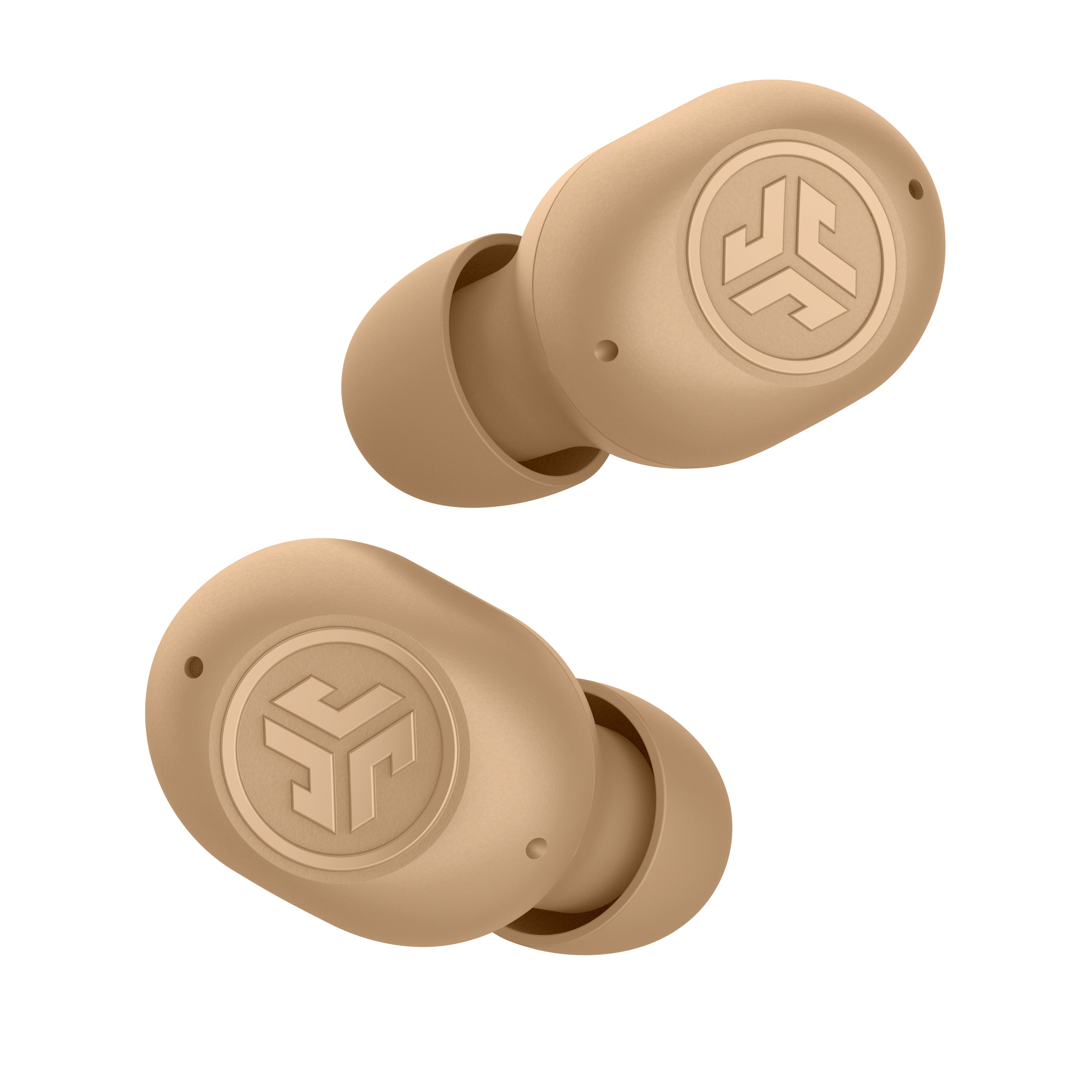 JBuds Mini Tones True Wireless Earbuds - Bluetooth 5.0, 32H Playtime, IPX5 Waterproof, Noise Cancelling for Running, Gym & Workout - Wireless Earbuds with Mic for iPhone & Android (Black White Pink)