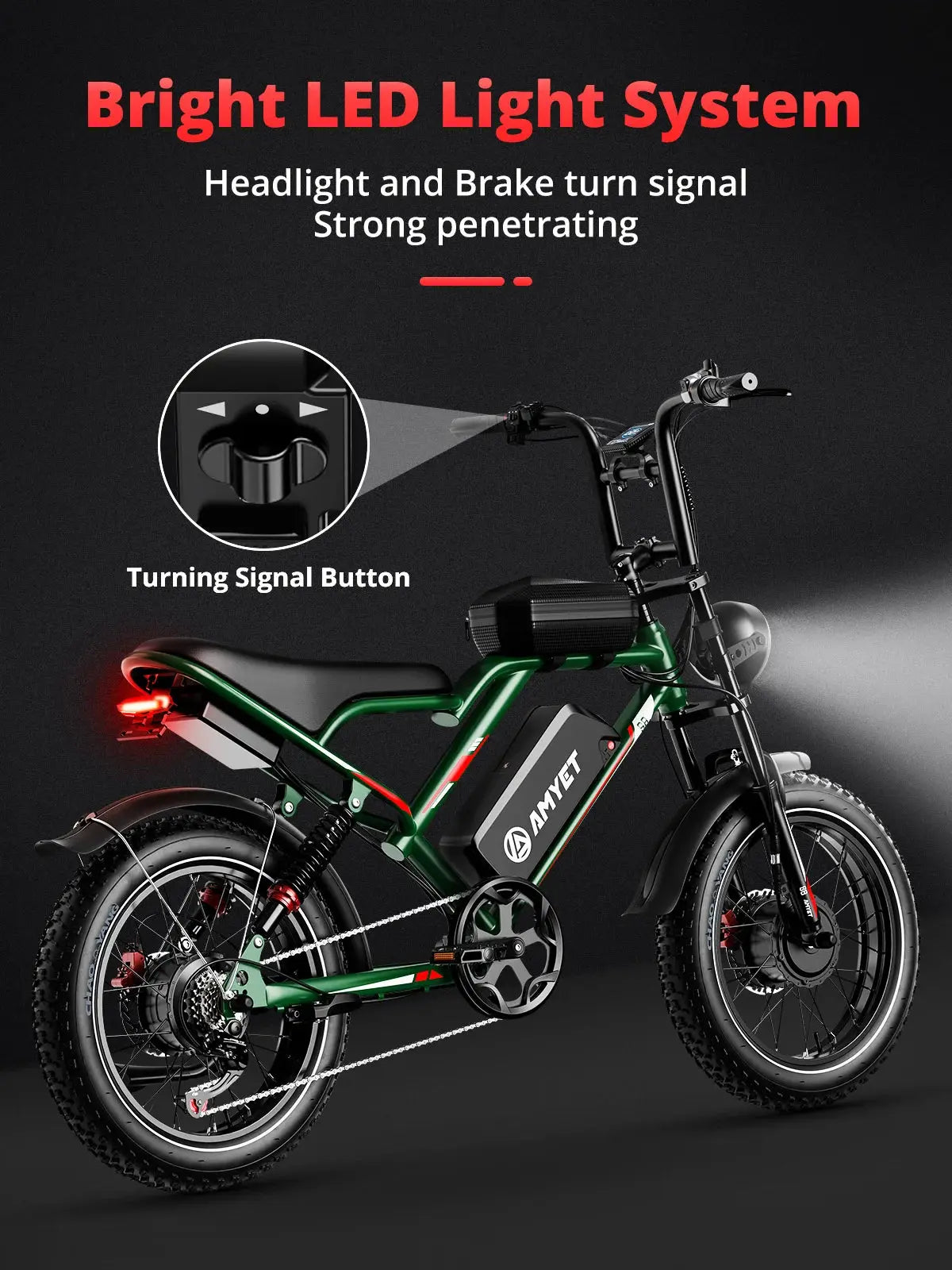 2kW High-Speed 20-Inch Hydraulic Brake Adult Electric Bike - 25AH Dual Motor E-Bike for Commuting & Off-Road Adventures | Perfect for Urban Travel & Mountain Trails