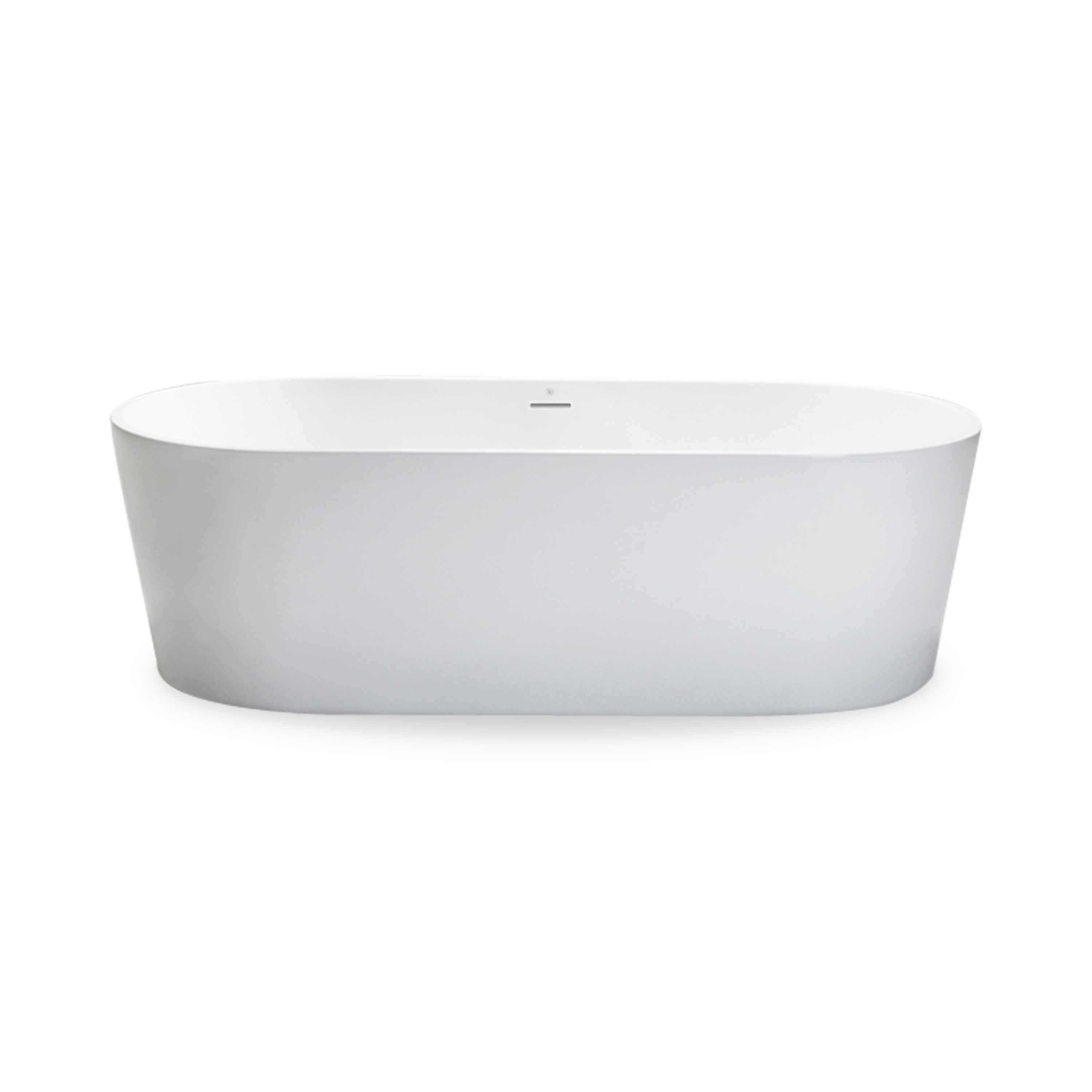 Pisa 7032 Soaker Bathtub - Gloss White Freestanding Acrylic Tub for Modern Bathrooms | Perfect for Spa-Like Relaxation & Luxury Home Decor