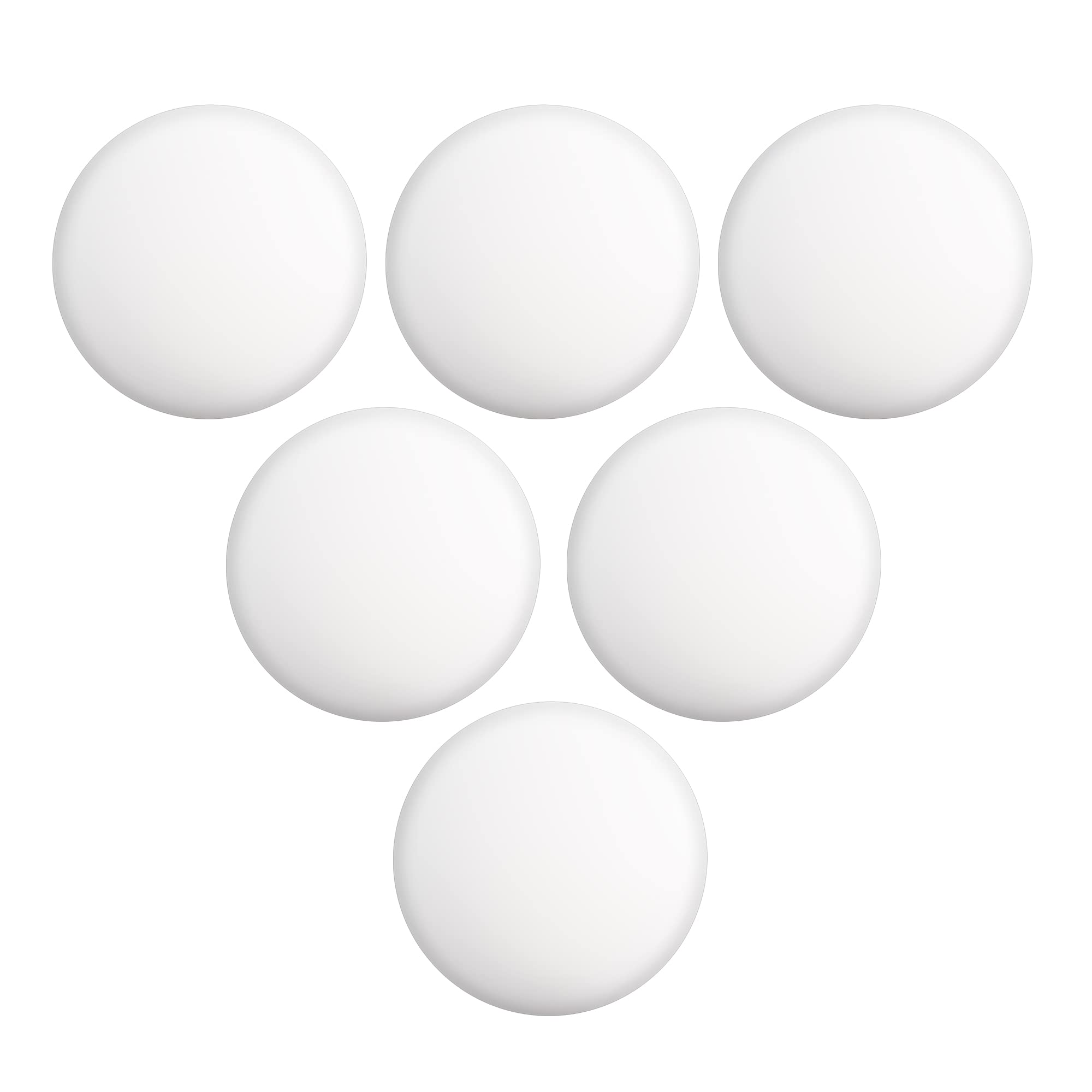 Ravinte Heavy Duty Door Stopper and Wall Protector - 12pcs White Door Bumpers with Strong Adhesive for Kitchen Cabinets, Bedroom, Office - Prevent Scratches and Damage from Door Knobs