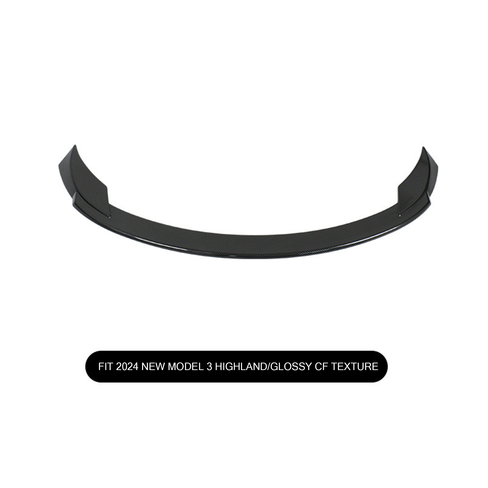 High-Performance Sporty Style Spoiler for Tesla Model 3 & 2024+ Model 3 Highland - Enhance Aerodynamics & Style - Perfect for Racing, Car Shows & Daily Driving