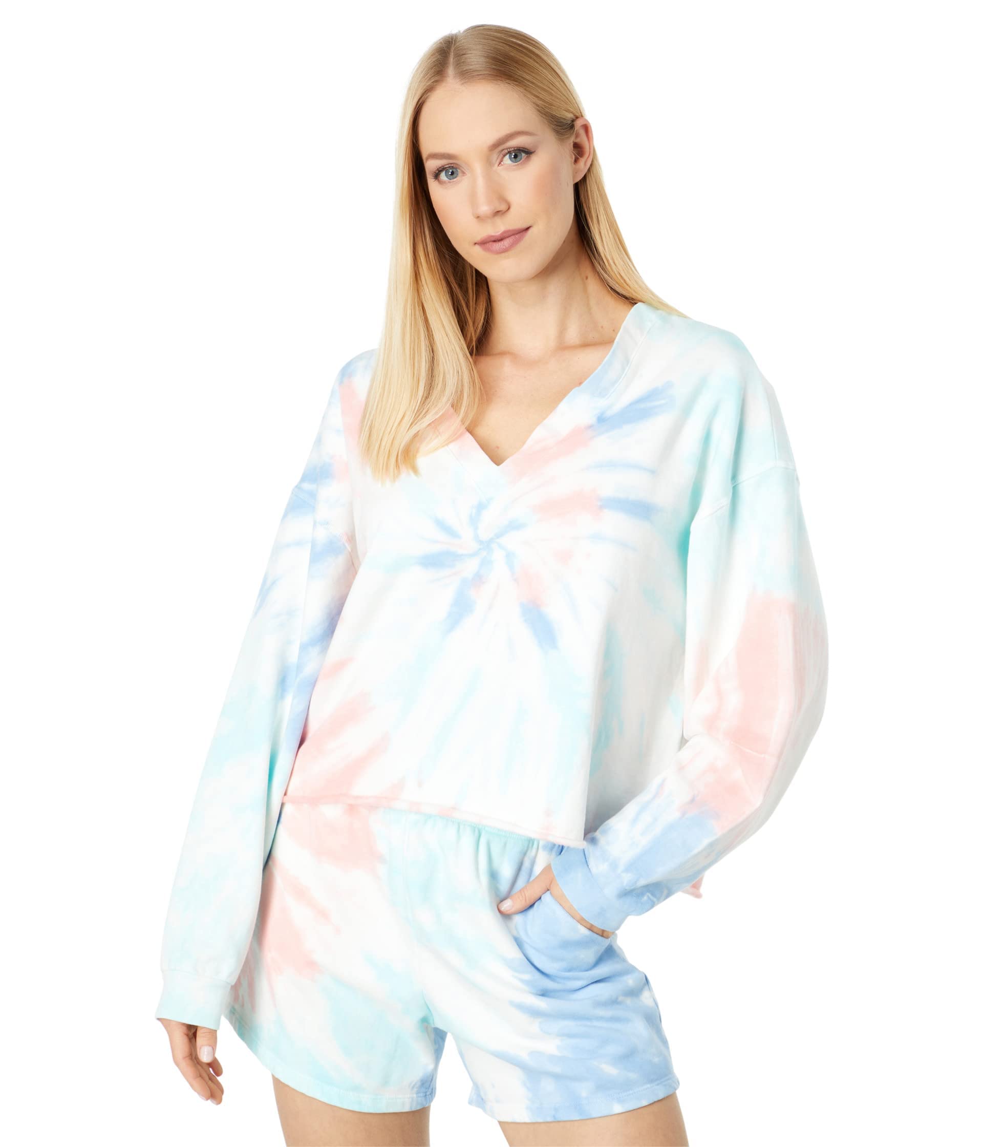 Electric & Rose Valley Sweatshirt for Women - Cozy Fleece Pullover with Vintage Floral Design | Perfect for Casual Wear, Fall Outfits & Street Style Fashion