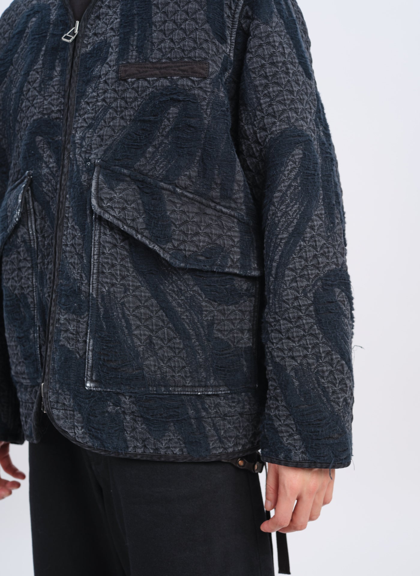 Premium Cotton Polyester Jacquard Paisley M65 Jacket Liner - Warm & Stylish Inner Layer for Military Style Coats | Perfect for Outdoor Activities, Hunting, and Cold Weather Fashion