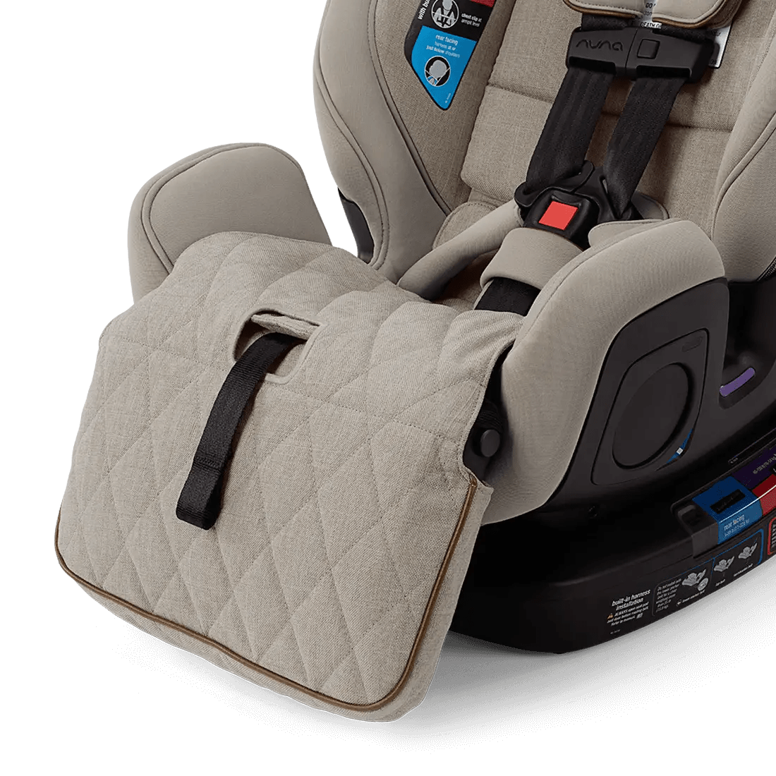 Nuna Exec Convertible Car Seat for Toddlers & Kids - Safe & Comfortable 3-in-1 Design for Rear, Forward & Booster Facing - Perfect for Family Travel & Daily Commutes