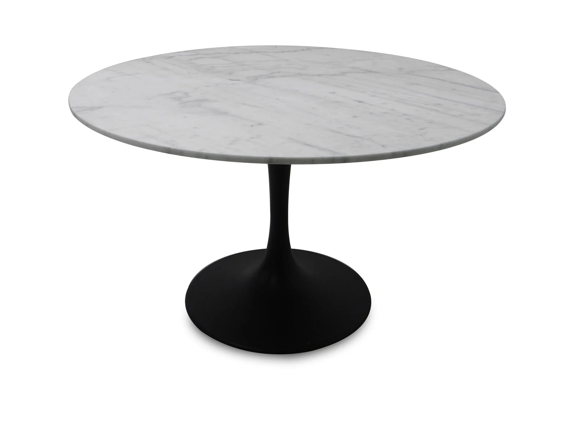 Valencia White Marble Dining Table - Modern Kitchen & Dining Room Furniture for Home Decor | Elegant Dinner Party & Family Gathering Centerpiece