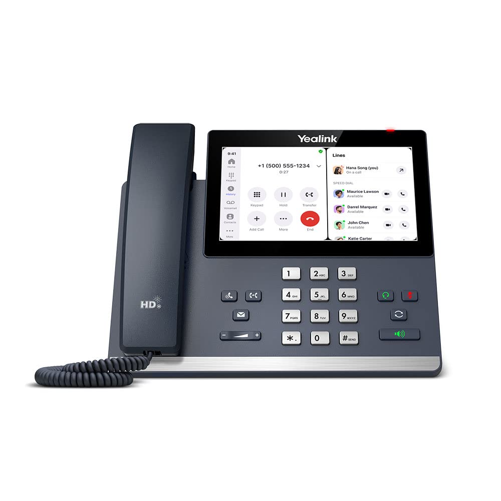 Yealink MP56 IP Conference Phone for Zoom Meetings - Ideal for Business, Office & Remote Work Collaboration