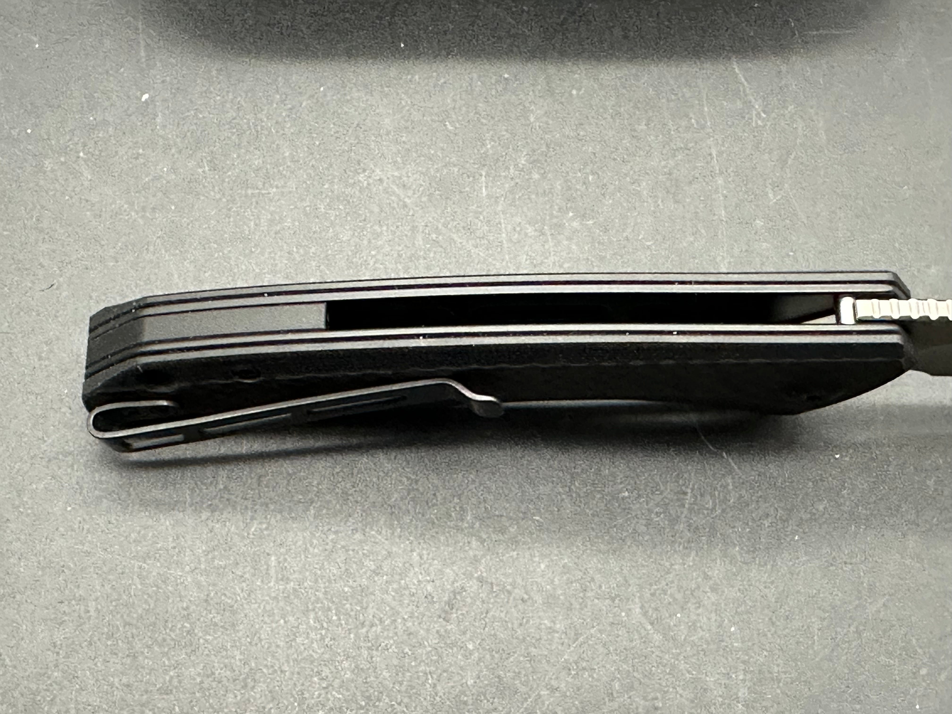 CIVIVI Baklash Flipper Liner Lock Knife - G10/Carbon Fiber Handle, 3.5