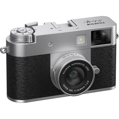 FUJIFILM X Half Digital Camera - Silver | Compact & Lightweight Mirrorless Camera for Travel, Street Photography & Vlogging
