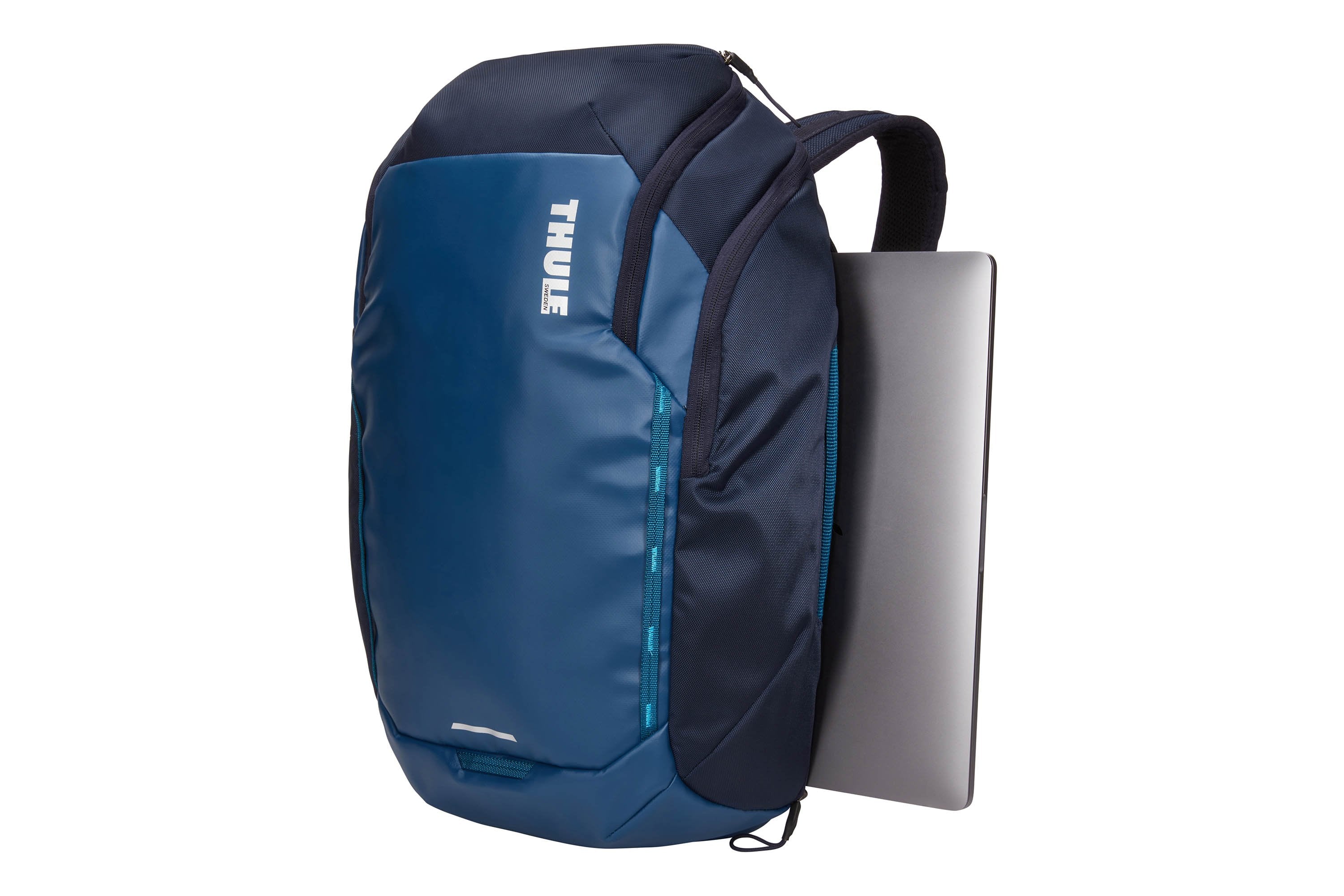 Thule Chasm 26L Waterproof Backpack - Durable Hiking & Travel Daypack for Outdoor Adventures (Poseidon Blue) - Perfect for Camping, Commuting & Daily Use