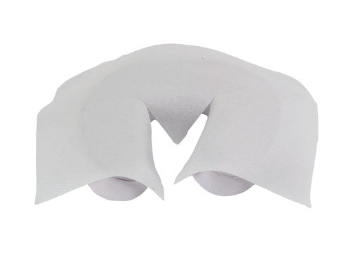 Disposable Flat Face Rest Covers - 100 Pack | Canyon Rose | Spa & Facial Treatment Essentials for Hygiene & Comfort