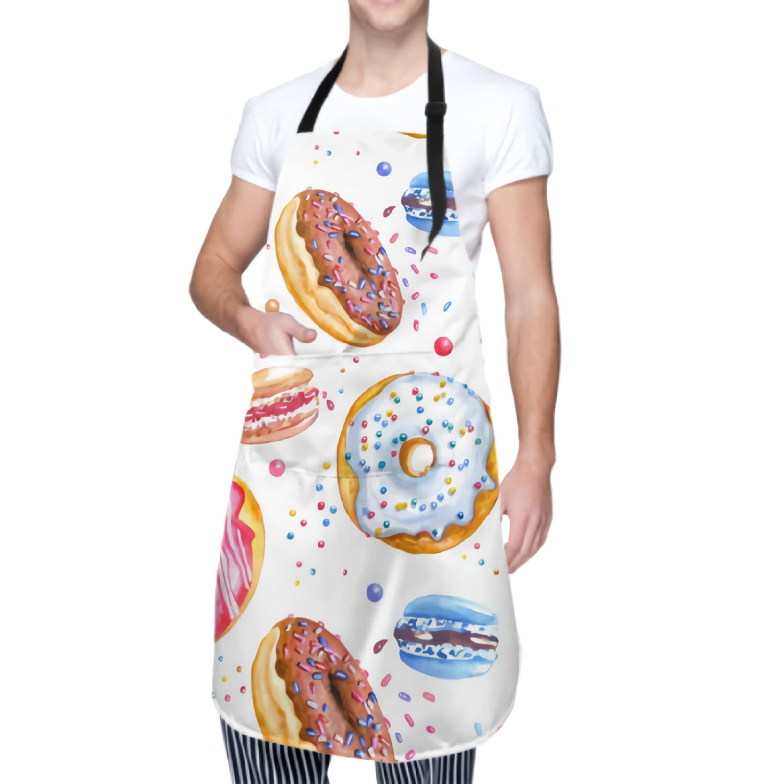Waterproof Cafl Apron for Cooking, Baking & Gardening - Durable Kitchen Apron for Women & Men - Perfect for Home, BBQ, Grilling & Outdoor Activities