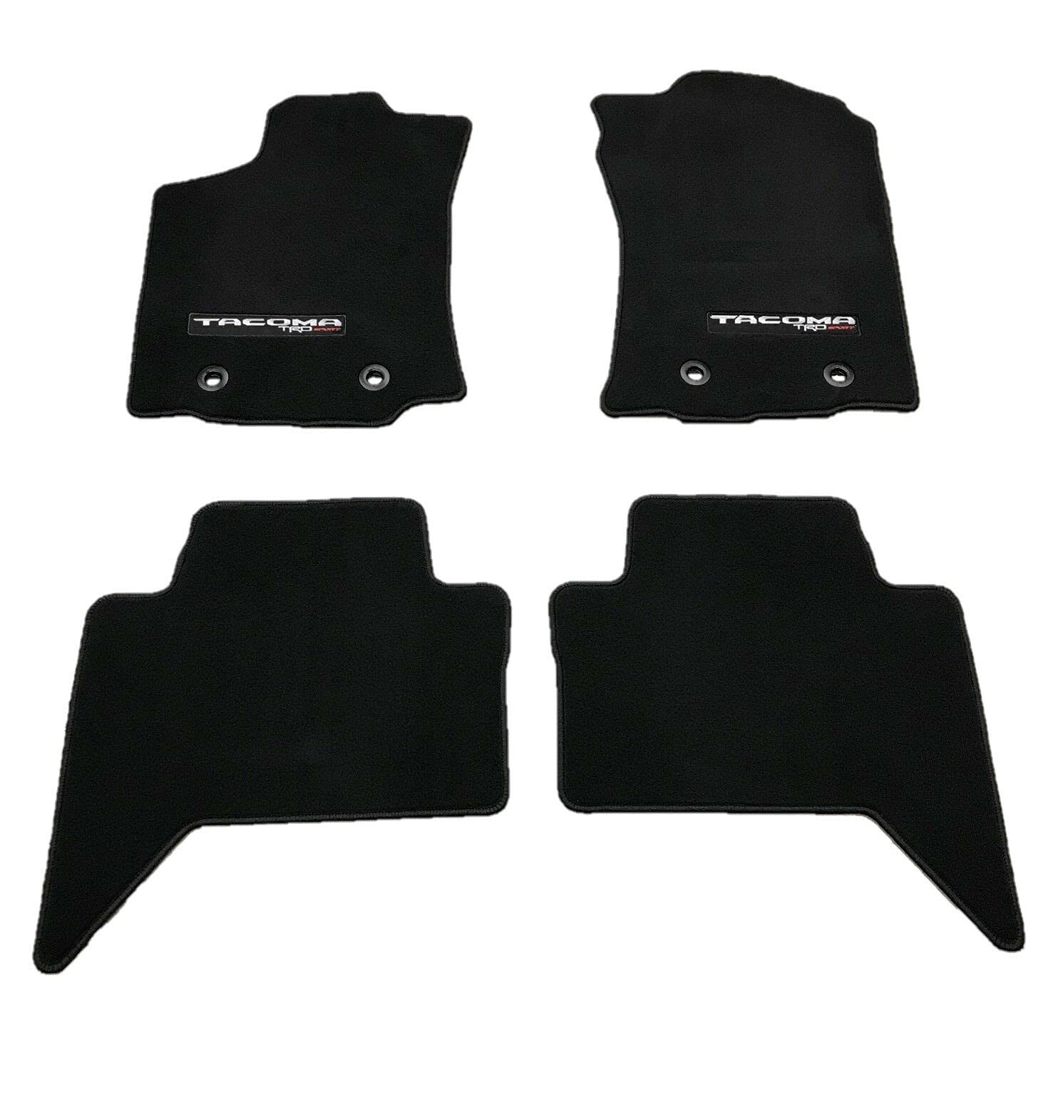 Toyota PT206-35085-02 TRD Sport Black Car Floor Mats - Premium All-Weather Protection for Camry, Corolla & More (1 Pack) - Perfect for Daily Commutes & Road Trips