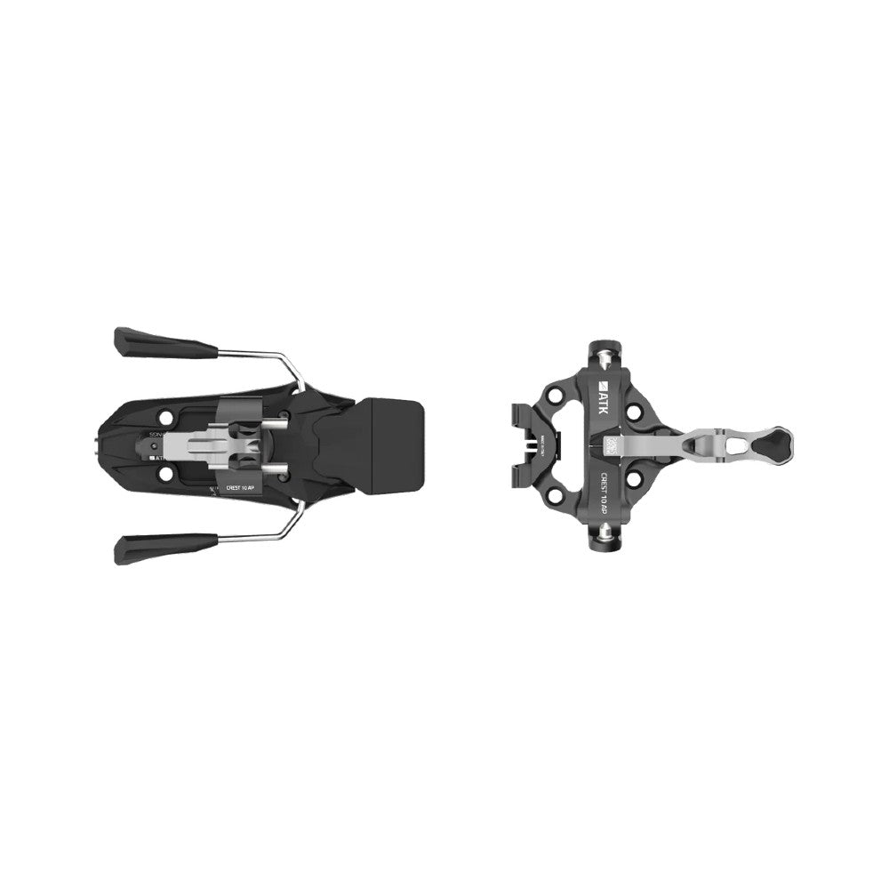 ATK Crest 10 Ski Bindings - Lightweight Alpine Touring Bindings for Backcountry & Freeride Skiing | Perfect for Powder, Mountaineering & Off-Piste Adventures