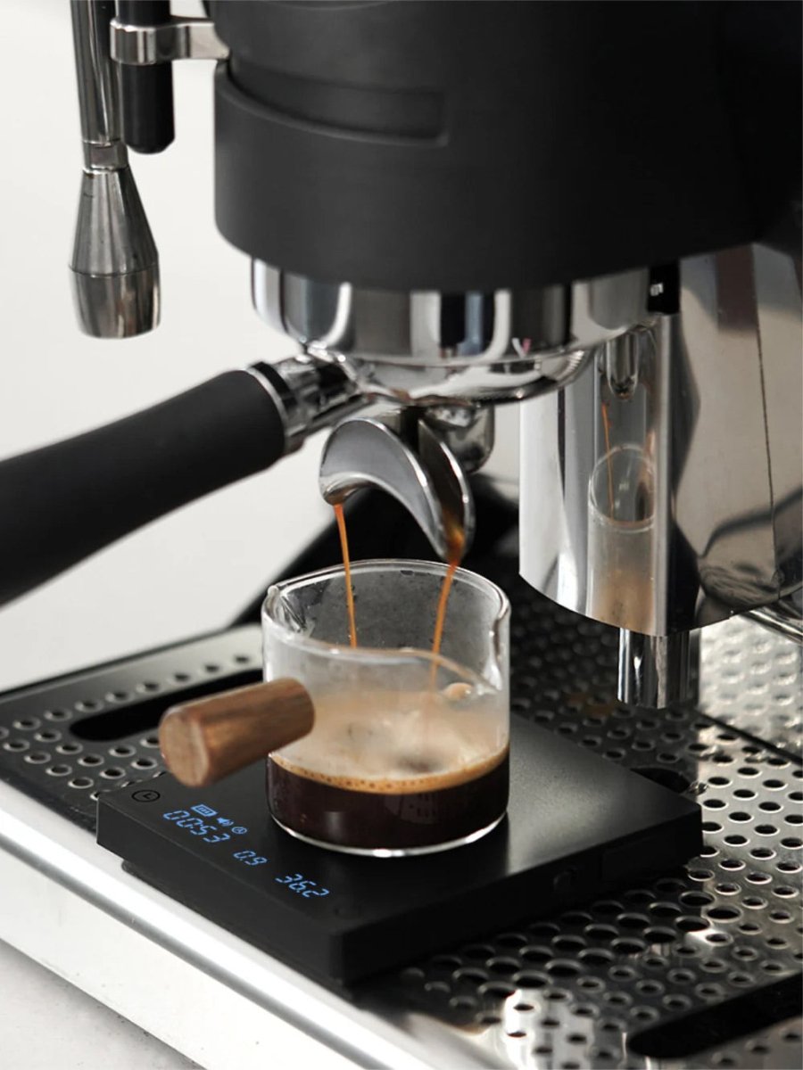 Timemore Black Mirror Mini Digital Coffee Scale - Precise Espresso Brewing Scale with Timer for Pour Over, French Press, and Drip Coffee Makers