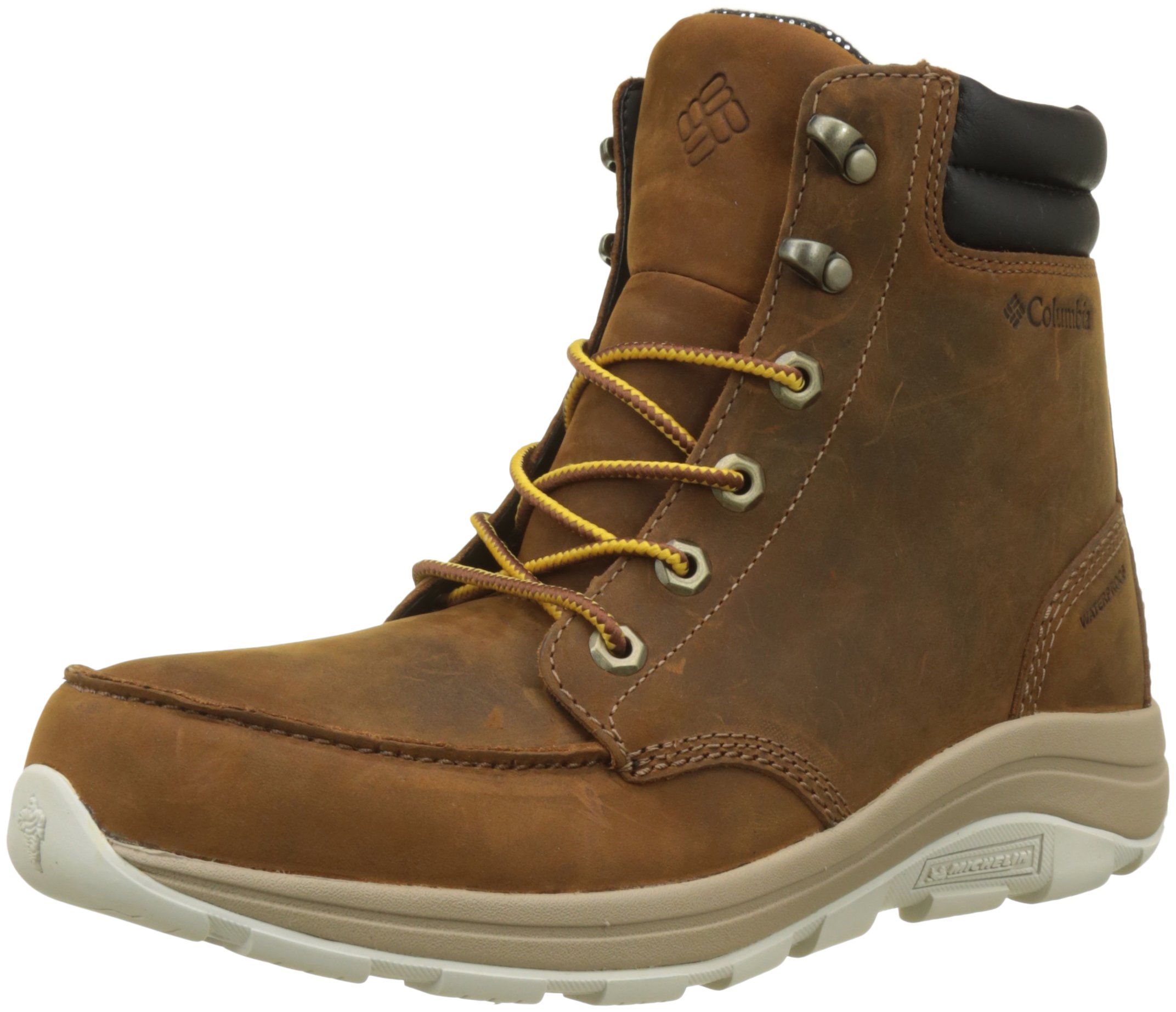 Columbia Men's Bangor Boot Omni-Heat Ankle - Waterproof Winter Hiking Boots for Men with Thermal Insulation - Perfect for Snow, Ice & Cold Weather Outdoor Activities
