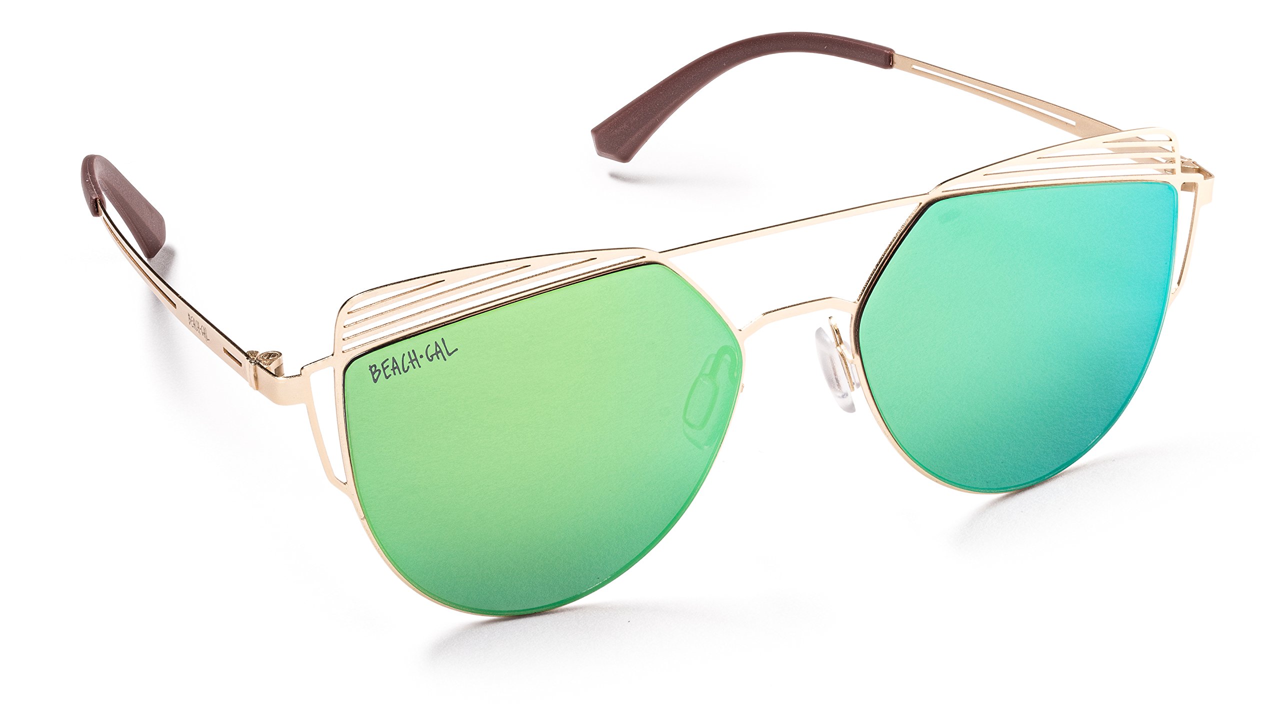 Beach Gal Aviator Sunglasses for Women - Lightweight & Stylish for Sports & Fashion