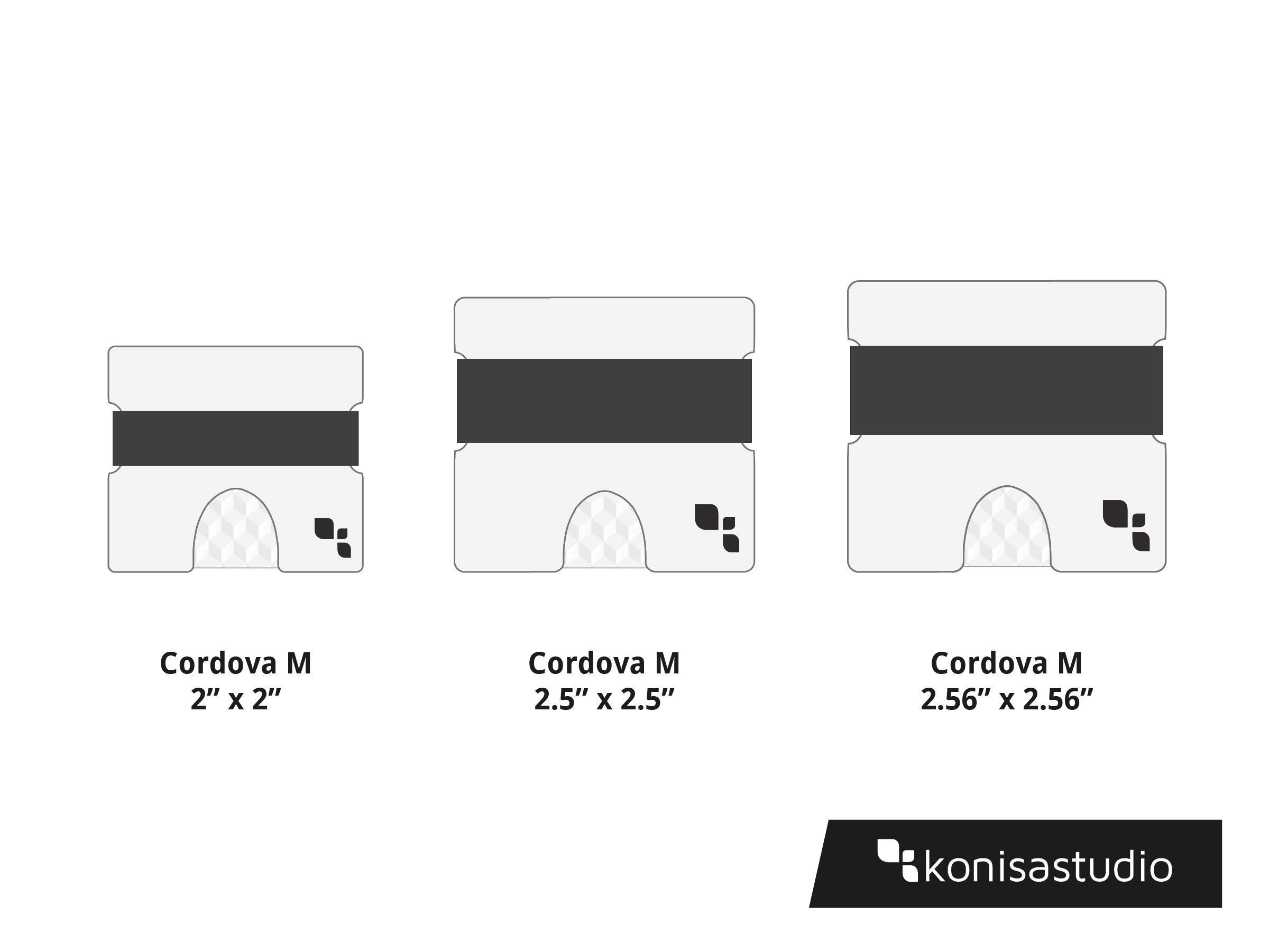 Premium White Oak Square Business Card Holder - Cordova M - Elegant & Durable for Office, Networking & Professional Meetings