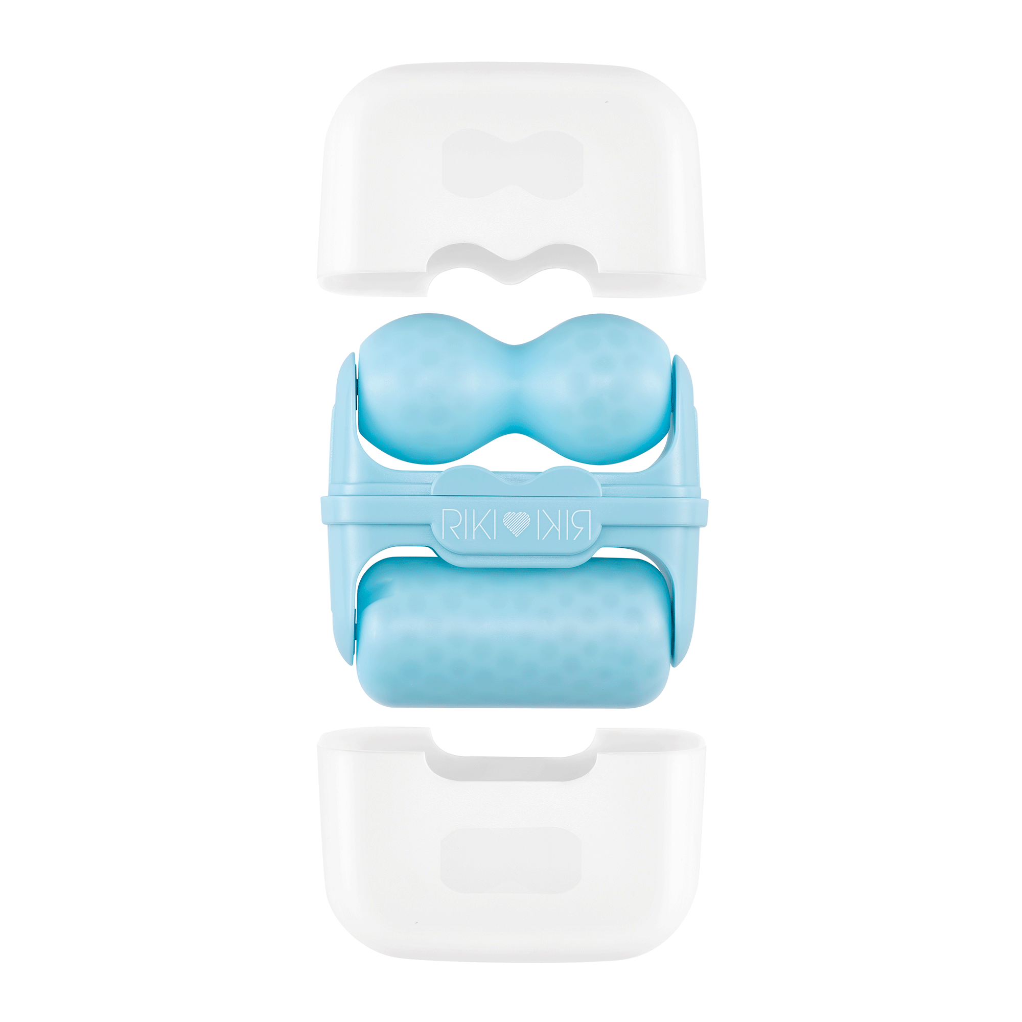Riki Ice Roller for Face & Body - Cooling Facial Massager for Puffiness, Dark Circles & Skin Tightening - Perfect for Post-Workout Recovery & Morning Skincare Routine