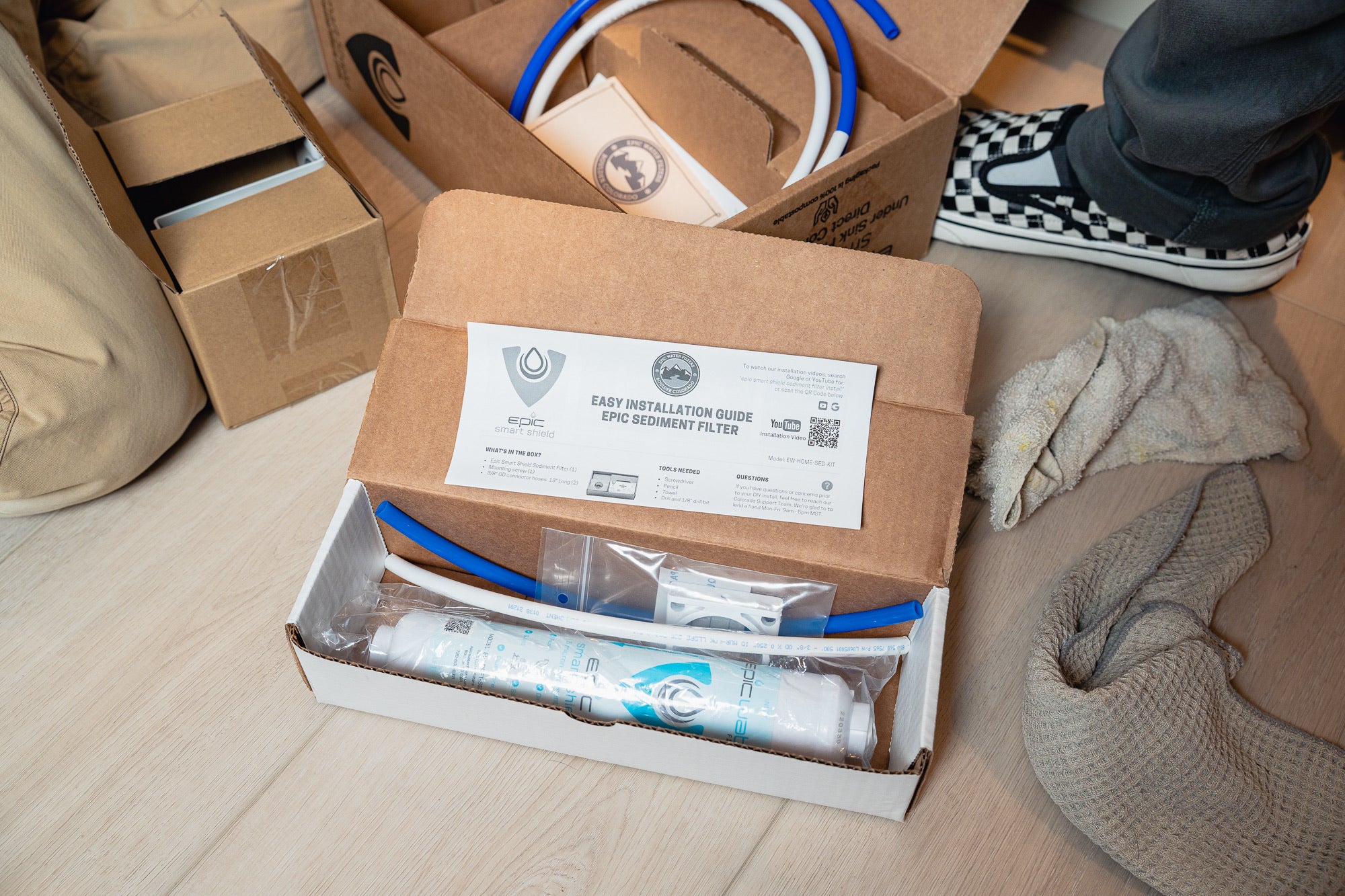 **Sediment Filter Kit for Home Water Filtration – Removes Dirt, Sand & Rust – Compatible with Whole House & Under Sink Systems – Clean Water for Drinking, Cooking & Appliances**