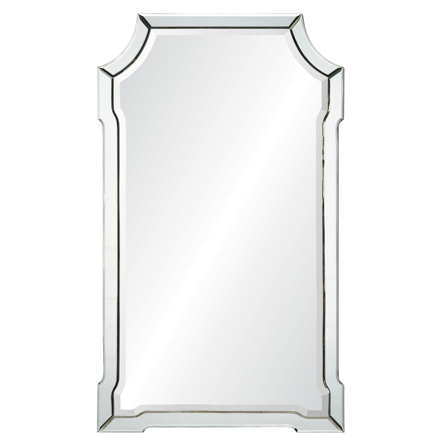 Barclay Butera Round Beveled Mirror - Elegant Framed Wall Mirror for Living Room, Bedroom & Entryway Decor