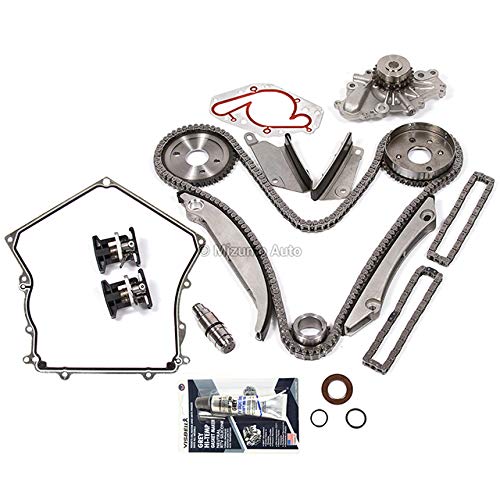 Mizumo Auto MA-4216899476 Timing Chain Kit with Water Pump & Timing Cover Gasket - Compatible with 2000-2004 Dodge Chrysler 2.7L Engine - Perfect for Engine Repair & Maintenance