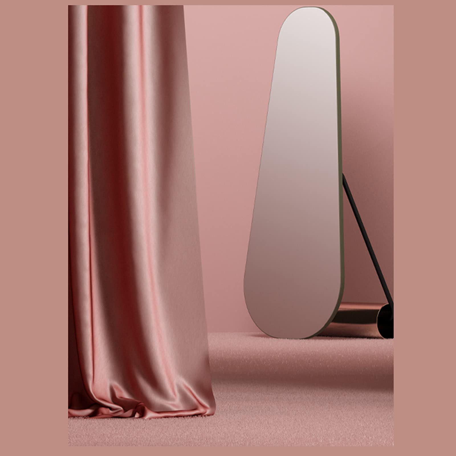 Luxury Velvet Fabric Shower Curtain - Waterproof Bathroom Curtain with Rust-Resistant Grommets, Machine Washable for Bathtub - Perfect for Modern Bathroom Decor & Spa-Like Shower Experience