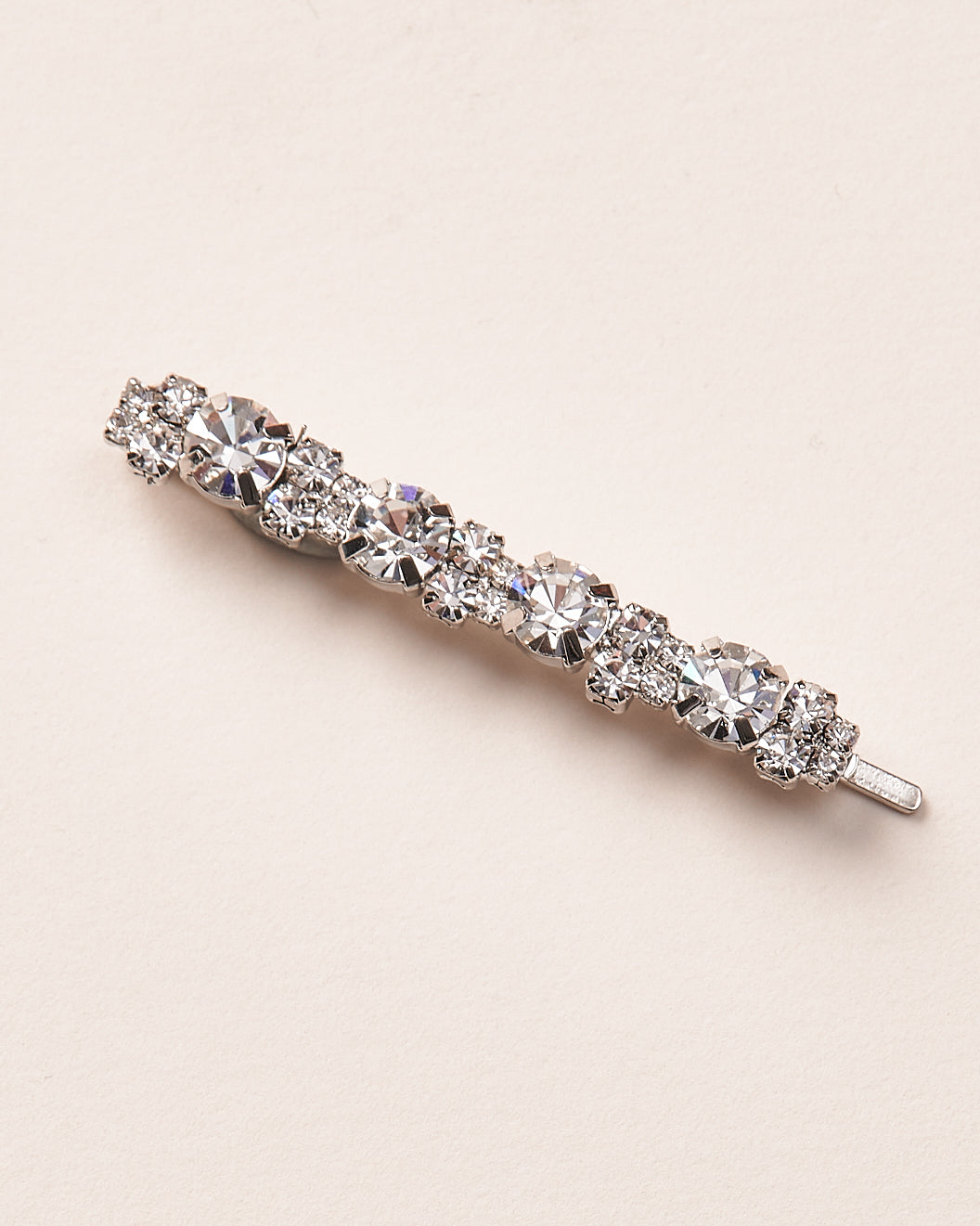 Venus Crystal Bobby Pins - 2 Pack Hair Clips for Women, Wedding, Prom & Special Occasions - Shiny Rhinestone Hair Accessories for Updos, Braids & Hairstyling