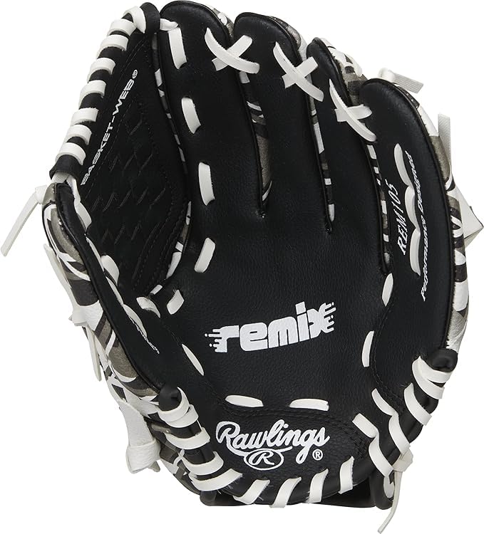 Rawlings Remix T-Ball & Youth Baseball/Softball Glove (9