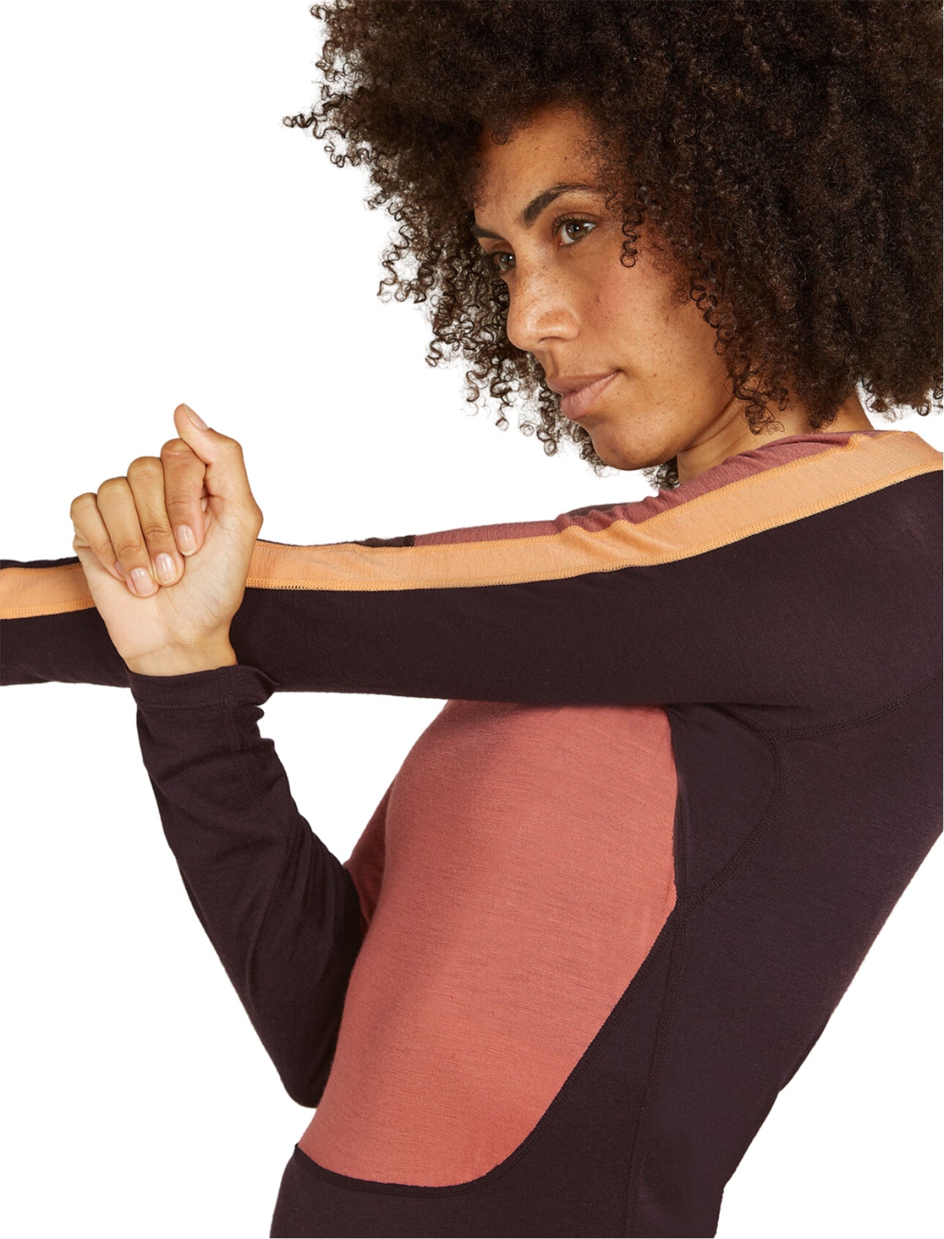 200 Sonebula Merino Wool Long Sleeve Crew Neck Base Layer Top for Women - Warm Thermal Underwear for Hiking, Skiing & Winter Outdoor Activities