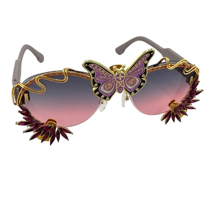 CRYSTAL WINGS Spunclips™ Hair Clips for Women - Fashion Hair Accessories for Everyday Use, Parties & Special Occasions