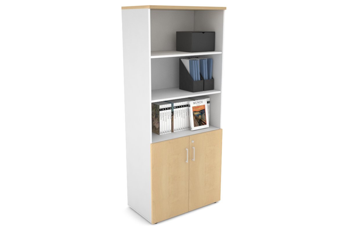 Large Storage Cabinet with Small Doors - 800W x 1870H x 450D - Perfect for Uniform Organization in Schools, Offices & Retail Stores