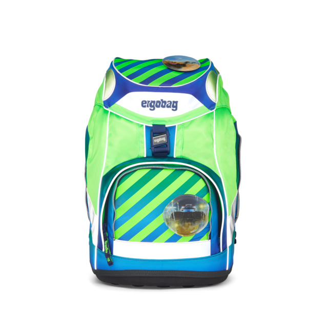Ergobag 6-Piece School Backpack Set - TruckBear NEO Edition | Durable Kids Backpack for School, Travel & Daily Use