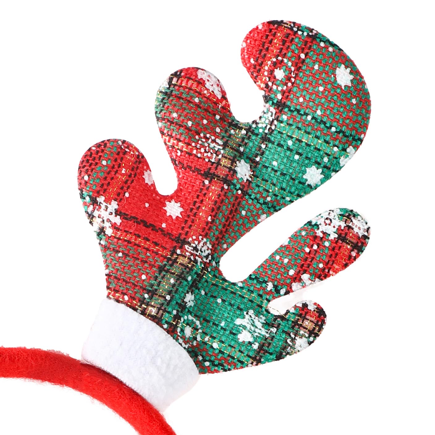 Festive Christmas Headbands with Antlers - Cute Xmas Dress Up Ears for Men, Women & Kids - Holiday Party Costume Accessories for Family Gatherings, Office Parties & Christmas Photo Shoots